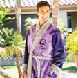 Sublimated Shawl Collar Robe L/XL