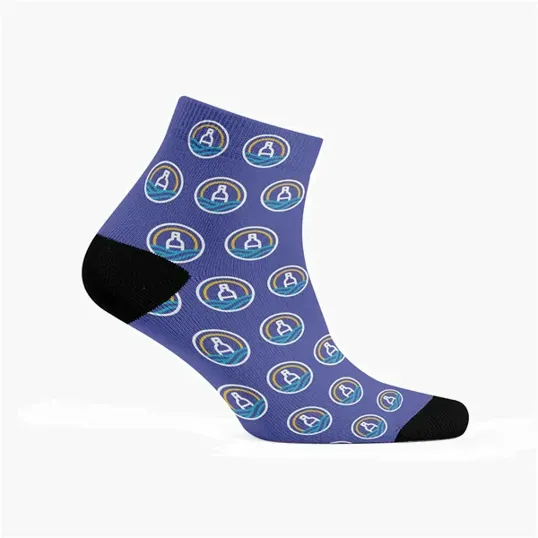 Ankle Dress Socks with Full Color Sublimation