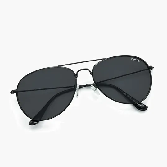 Kitty Hawk Recycled Plastic Aviator Sunglasses — view 3
