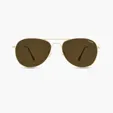 Aviator Sunglasses with Polarized Lenses — view 2