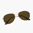 Aviator Sunglasses with Polarized Lenses — view 3
