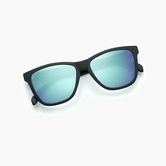 Chucktown Recycled Sunglasses with Drawstring Bag — view 3