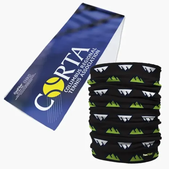 Sports Fanatic Kit with Cooling Towel and Headscarf