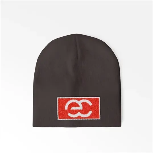 Standard Beanie with Sewn-on Embroidered Patch — view 4
