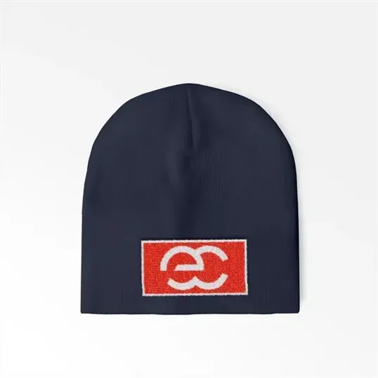 Standard Beanie with Sewn-on Embroidered Patch — view 8