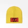 Standard Beanie with Sewn-on Embroidered Patch — view 12