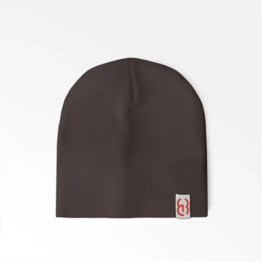 Standard Beanie with Sewn-On Embroidered Tag — view 4
