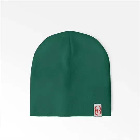 Standard Beanie with Sewn-On Embroidered Tag — view 5