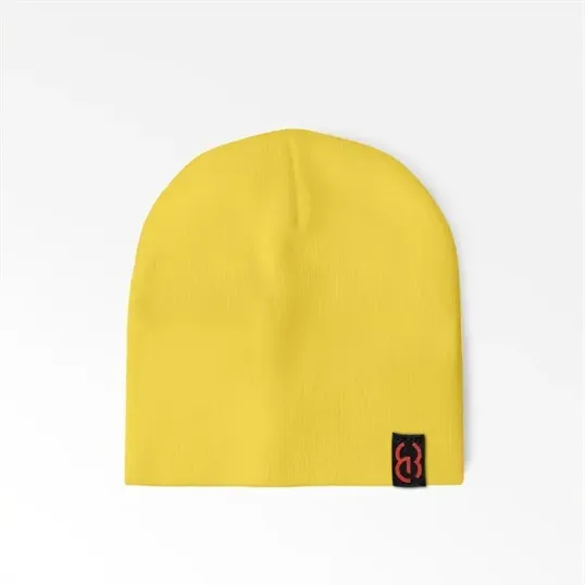Standard Beanie with Sewn-On Embroidered Tag — view 12