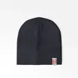 Standard Beanie with Sewn-On Embroidered Tag — view 2