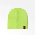 Standard Beanie with Sewn-On Embroidered Tag — view 7