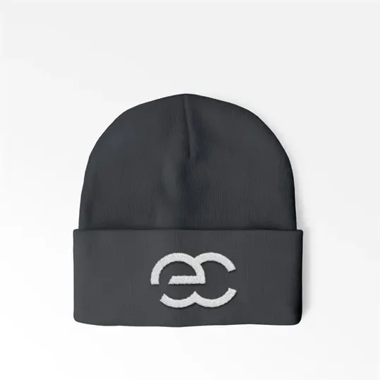 Cuffed Beanie With Direct Embroidery — view 4