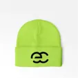 Cuffed Beanie With Direct Embroidery