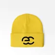 Cuffed Beanie With Direct Embroidery — view 12