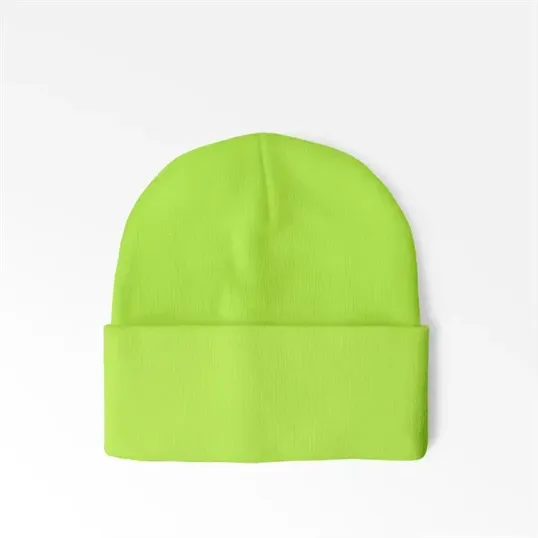 Cuffed Beanie With Sewn-On Embroidered Patch — view 13