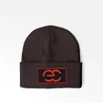 Cuffed Beanie With Sewn-On Embroidered Patch — view 6