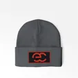 Cuffed Beanie With Sewn-On Embroidered Patch — view 7