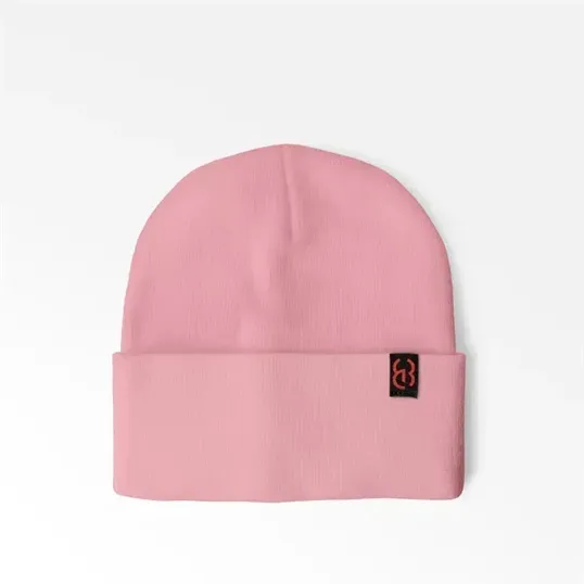 Cuffed Beanie with Sewn-On Embroidered Tag — view 10