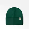 Cuffed Beanie with Sewn-On Embroidered Tag — view 3