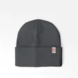 Cuffed Beanie with Sewn-On Embroidered Tag — view 7