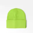 Cuffed Beanie with Sewn-On Embroidered Tag — view 13