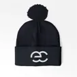 Cuffed Pom Beanie with Embroidery — view 2
