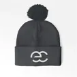 Cuffed Pom Beanie with Embroidery — view 5
