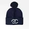 Cuffed Pom Beanie with Embroidery — view 7