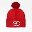 Cuffed Pom Beanie with Embroidery — view 10