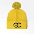 Cuffed Pom Beanie with Embroidery — view 12