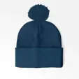 Cuffed Pom Beanie with Embroidery — view 13