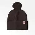 Cuffed Pom Beanie With Sewn-On Embroidered Tag — view 3