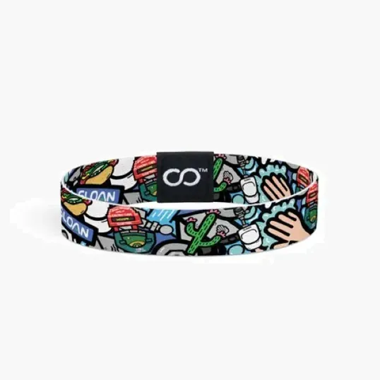 1/2" Elastic Wristband with Patch Oodleband™