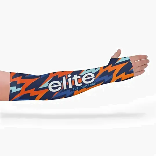 FlexFiber™ Sport Sleeve with Thumb Hole, Full Color — view 2