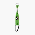 Satin Finish Key Fob with Split Ring, 6 Inch — view 2