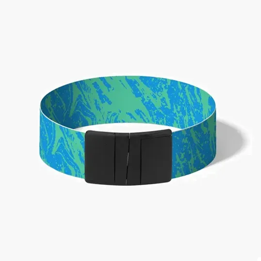 Clasp Breakaway 1" Satin Wristband Oodleband™