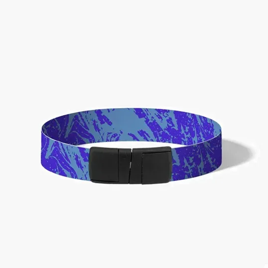 Clasp Breakaway 3/4" Satin Wristband Oodleband™