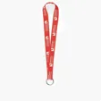 CPP 1" One Color Lanyard, Single Attachment — view 2