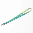 Full Color Satin Finish Lanyard with One Attachment — view 3