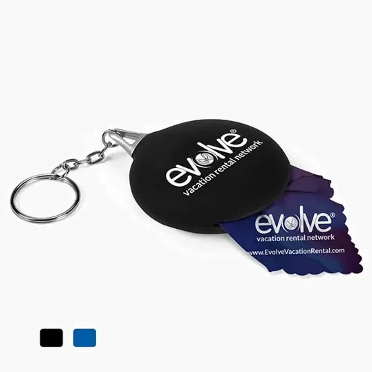 Big Mouth™ Key Chain with Microfiber Cloth