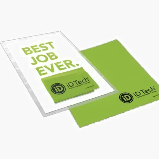 Cloth Card Combo™ Microfiber Cloth Ad Card — view 2