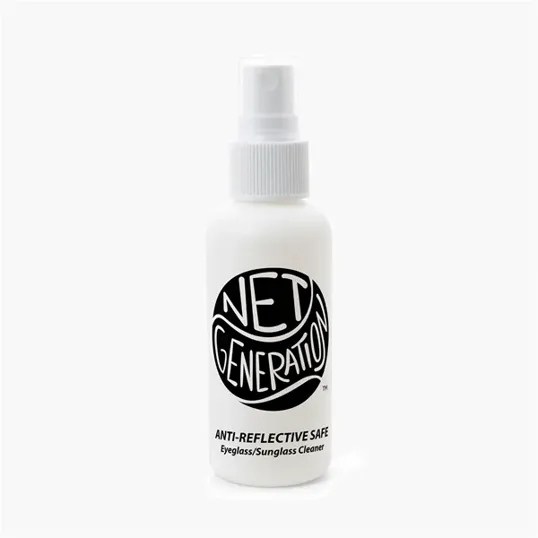 2 oz. White Bottle Eyeglass Cleaner with Custom Label