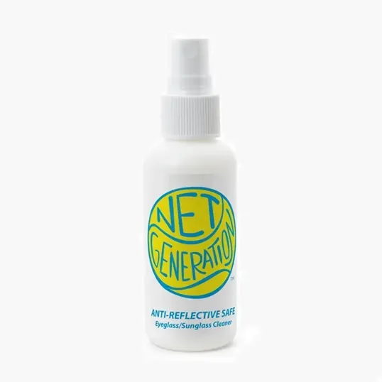 2 oz White Bottle Eyeglass Cleaner with Full Color Label