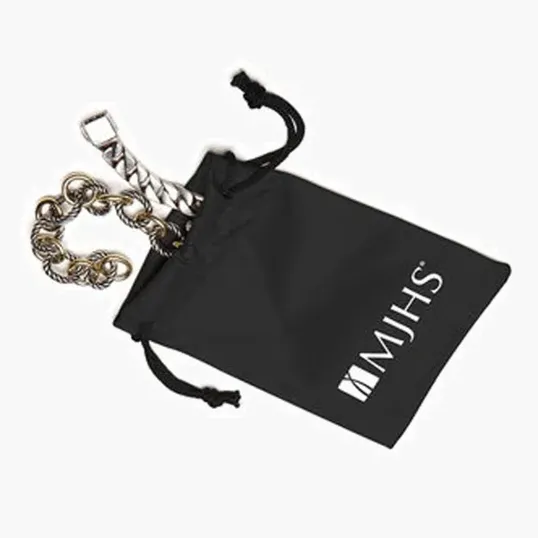 Boutique Microfiber Drawstring Pouch, 3.5" x 5"