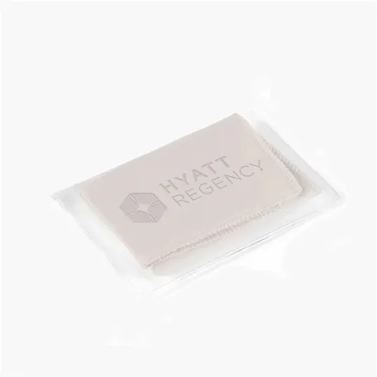 Suede Debossed Microfiber Pouch