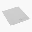 Suede Debossed Microfiber Pouch — view 2