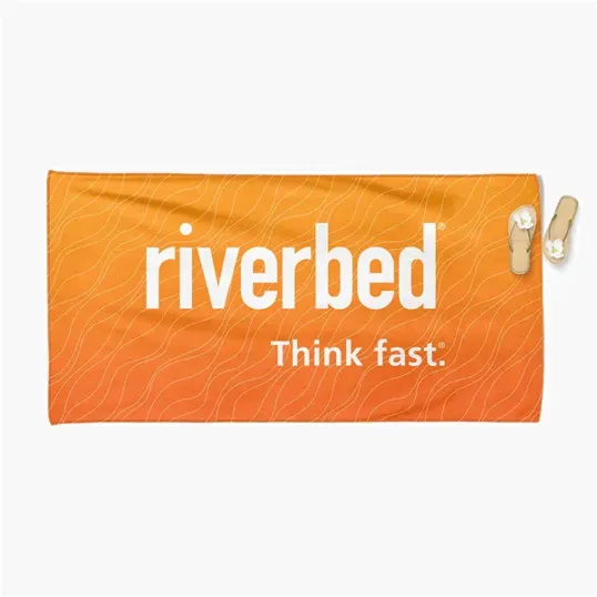 Full Color Beach Towel, 36 x 72 Inches