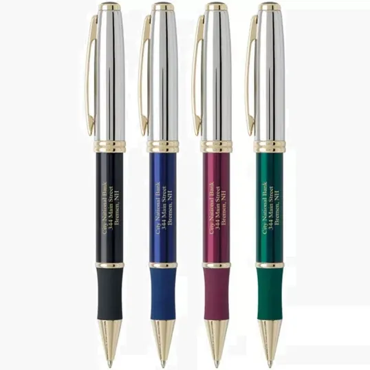 Clarkston Metal Twist Pen in Acrylic Box — view 2