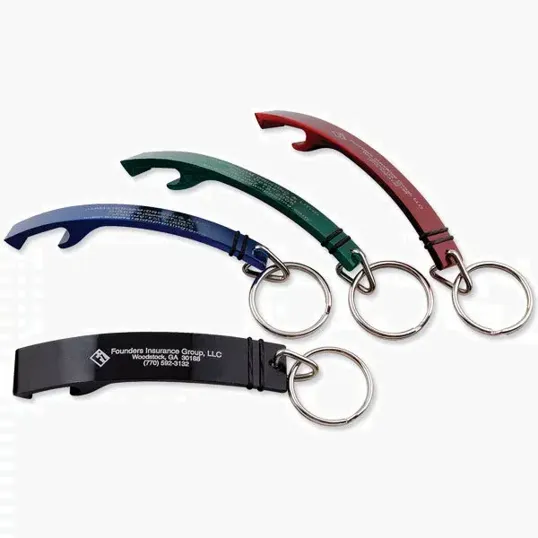 Laser Beverage Wrench Key Chain and Bottle Opener — view 5