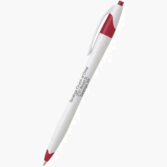 Rebound Screen Printed Plastic Click Pen